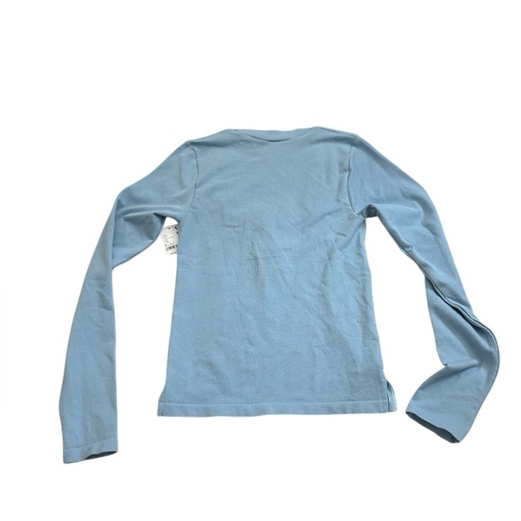 NWT Free People Intimately Light Blue Long Sleeve Shirt M - Picture 2 of 9